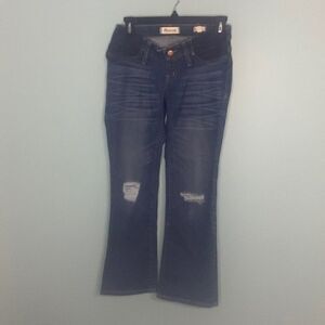 Madewell Maternity Cali Demi Boot Jeans